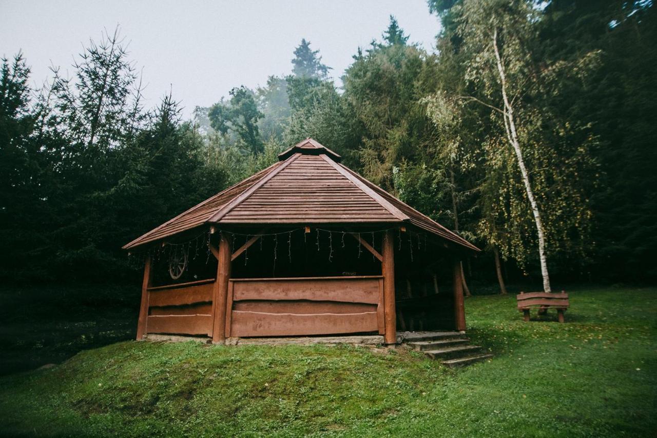 Domki Pod Lasem Lesko Exterior foto