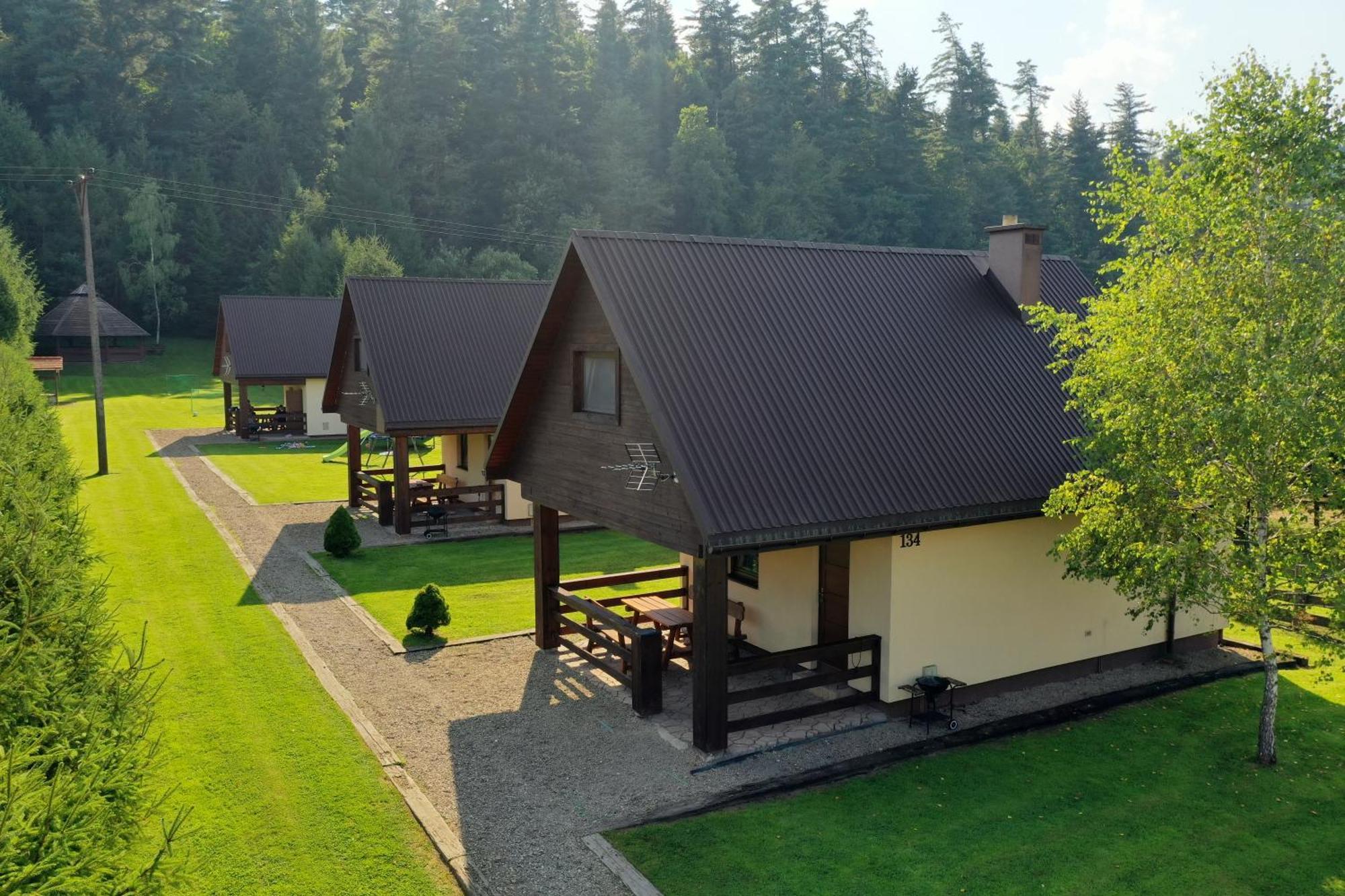 Domki Pod Lasem Lesko Exterior foto
